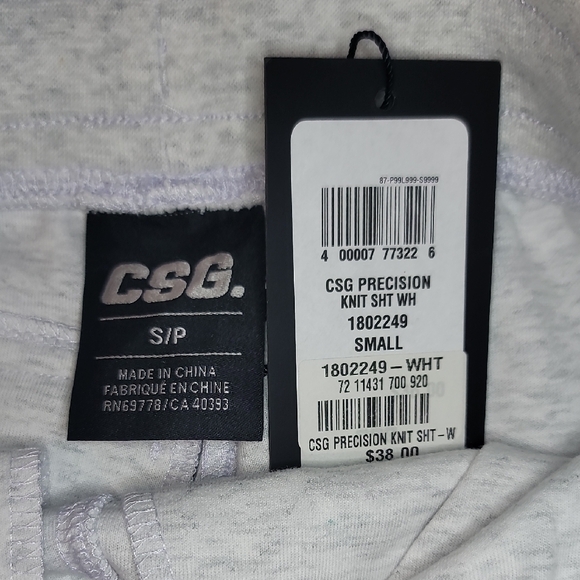 Men's Athletic Shorts in Light Gray with Black Details - Picture 3 of 5